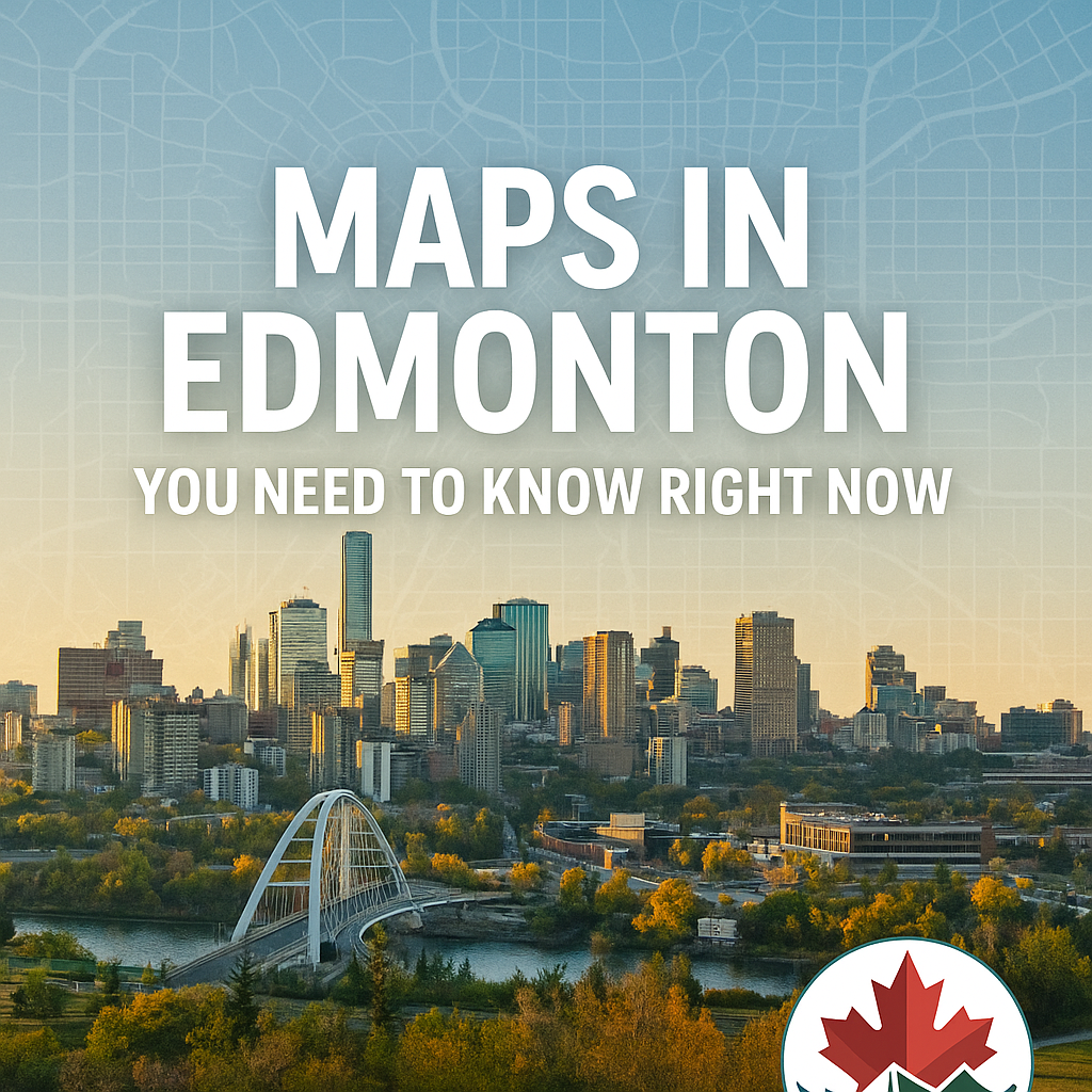 Maps in Edmonton - Go Explore Canada
