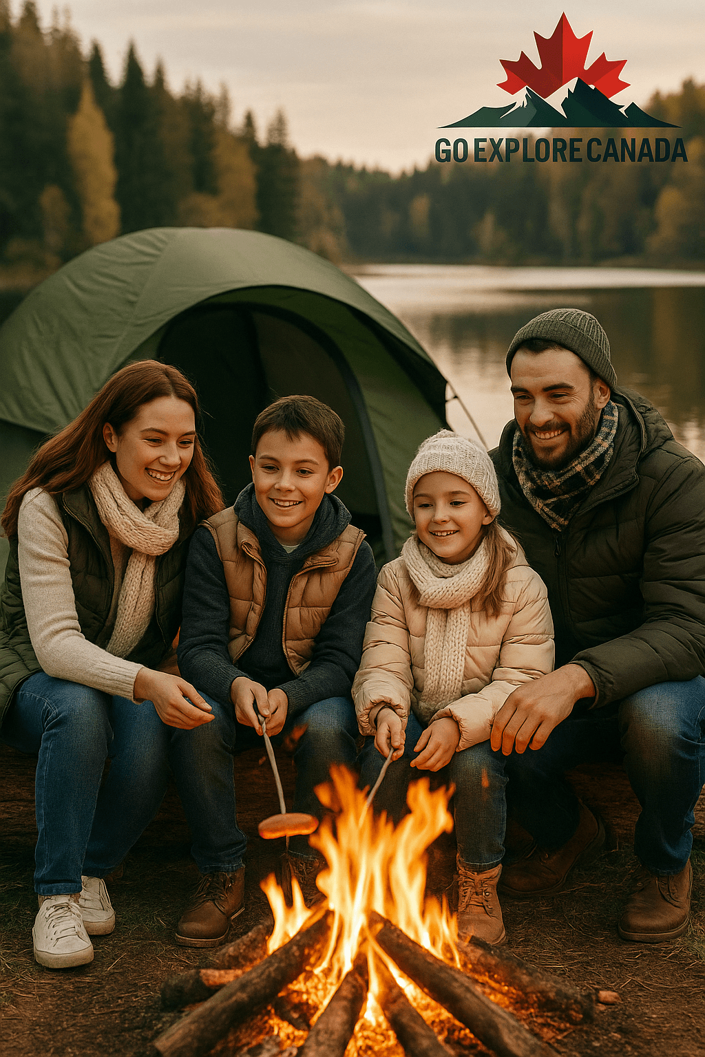 Free Camping in Canada – Mountain View Campsite