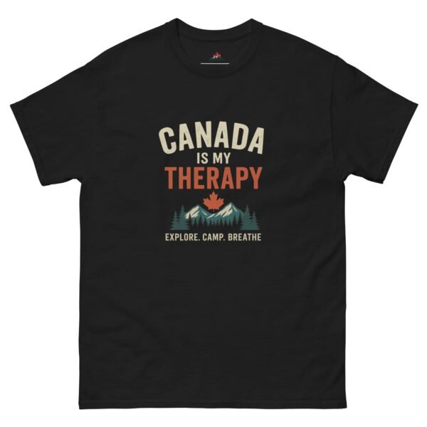 "Canada Is My Therapy" Hiking & Camping Shirt – Explore. Camp. Breathe.