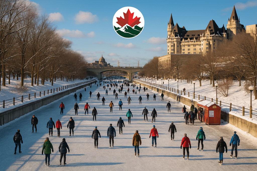 Rideau Canal Skating Scene - Go Explore Canada